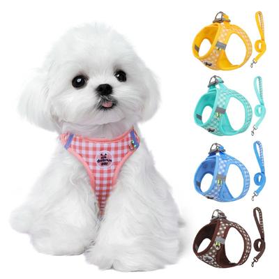 Dog Leash Small and Medium-sized Dog Harness Dog Walking Rope Reflective Pet Puppy Teddy Bichon Harness