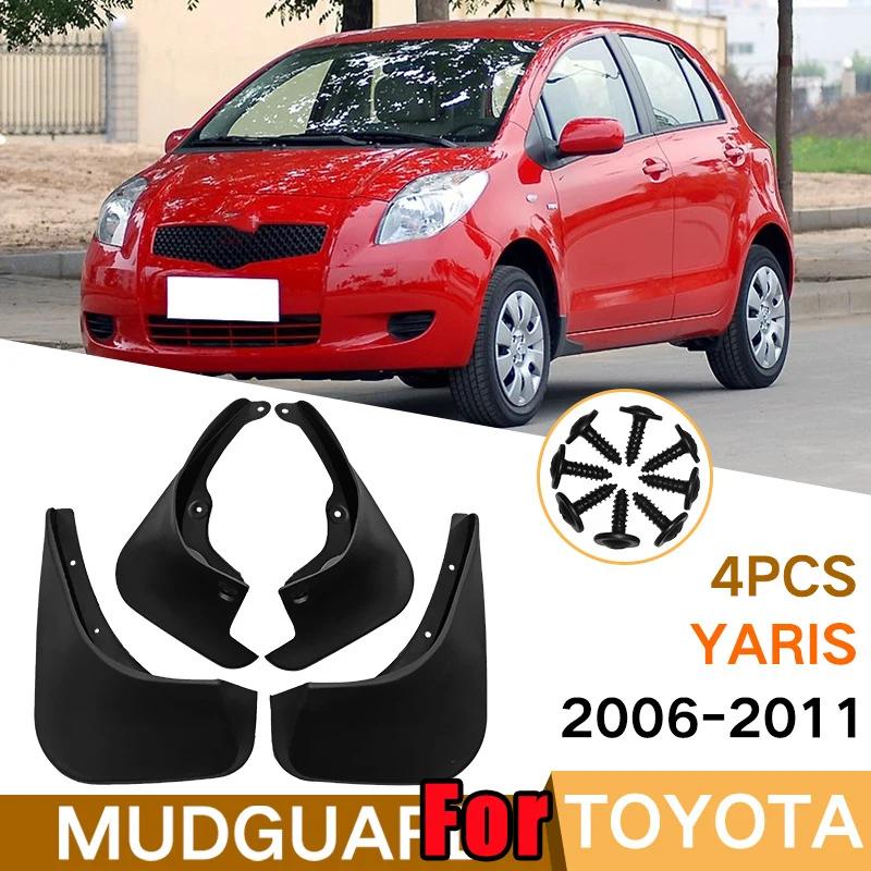 Car Mud Flaps for Toyota Yaris Vitz 2006~2012 2014- Mudguard Splash Guards Fender Mudflaps Auto Accessories