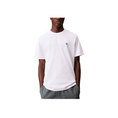 Comfortable Versatile Fashion Embroidered Letter Pattern Loose Short Sleeve T-Shirt Men Tops 4RC275G-YAF