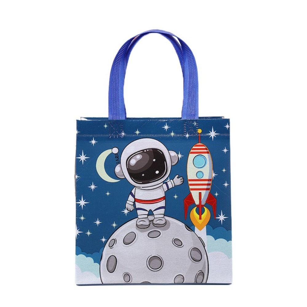 

Handbag Astronaut Non-woven Bag Space Astronaut Gift Packaging Fashion Astronaut Tote Bag Ladies Style C