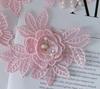 Eugen Yarn Multi-Layer Butterfly Bead Flower, Clothing Lace Accessories Decorative Flower