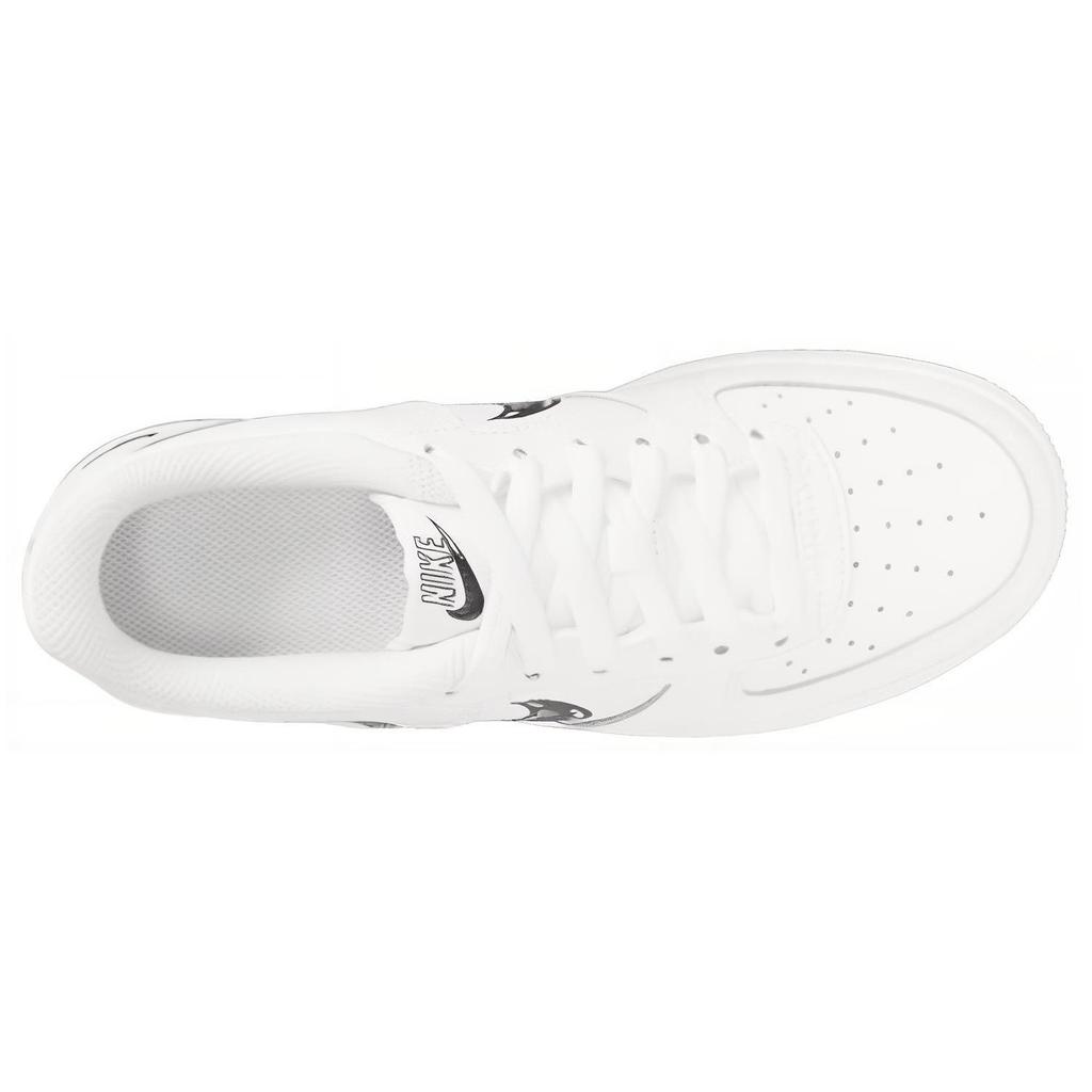 Nike Air Force 1 Low 'Doodle Swoosh - White Black' GS DM3177-100