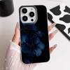 Dark Lily Flower Pattern Phone Case For IPhone 11 13 15 Pro 14 16 Plus 12 Pro Max 17Air Case Silicone Soft Clear Cover Shell