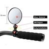 Bike Mirrors, Bicycle Rearview Mirrors, 360 Rotation Cycling Adjustable Rotatable Handlebar