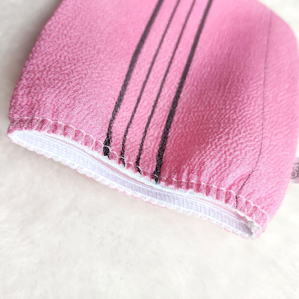 Authentic Korean Exfoliating Bath Towel: Gentle, Effective Scrubbing for Dirt and Ash Removal