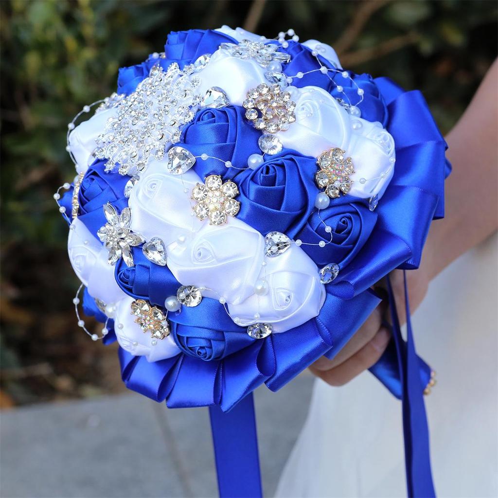 Korean-European Style Rhinestone Bridal Bouquet Wedding Gift