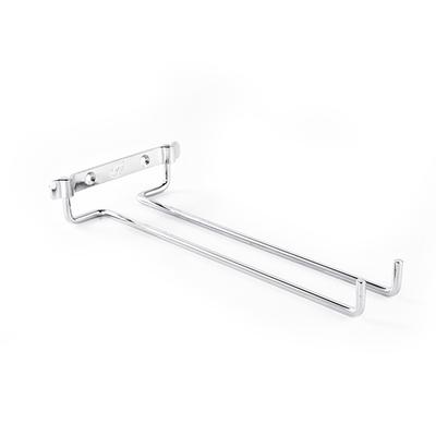 Single Row Iron Glasses Holder Wall Mounted Wine Cup Rack Kitchen Home Bar Shelves Decoration