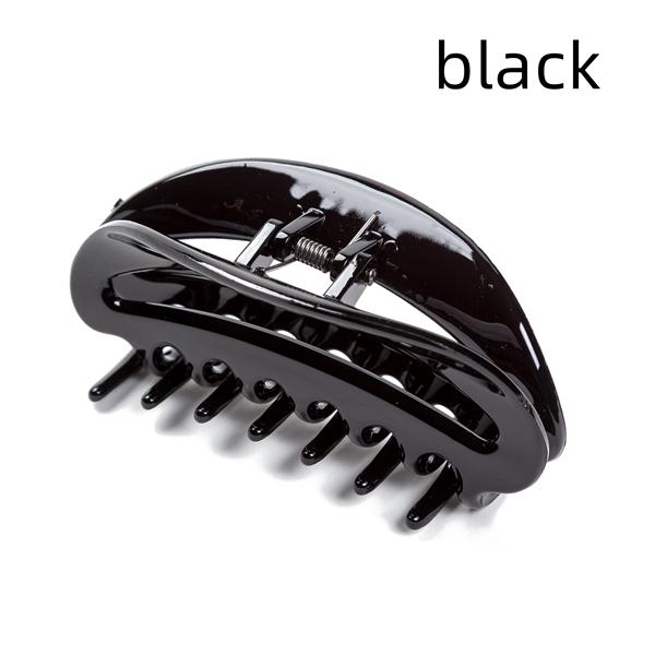 10cm Long Hair Claw Crabs for Hair Girls and Women Hair Clips Hair Accessories Brown Color Middle Aged Women Hairstyle