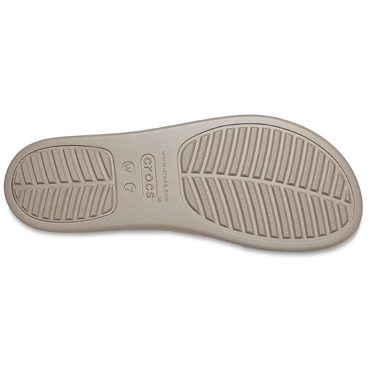 (WMNS) Crocs Pale Blush Brooklyn Sandal 'Brown Beige' Women's 207431-6RL