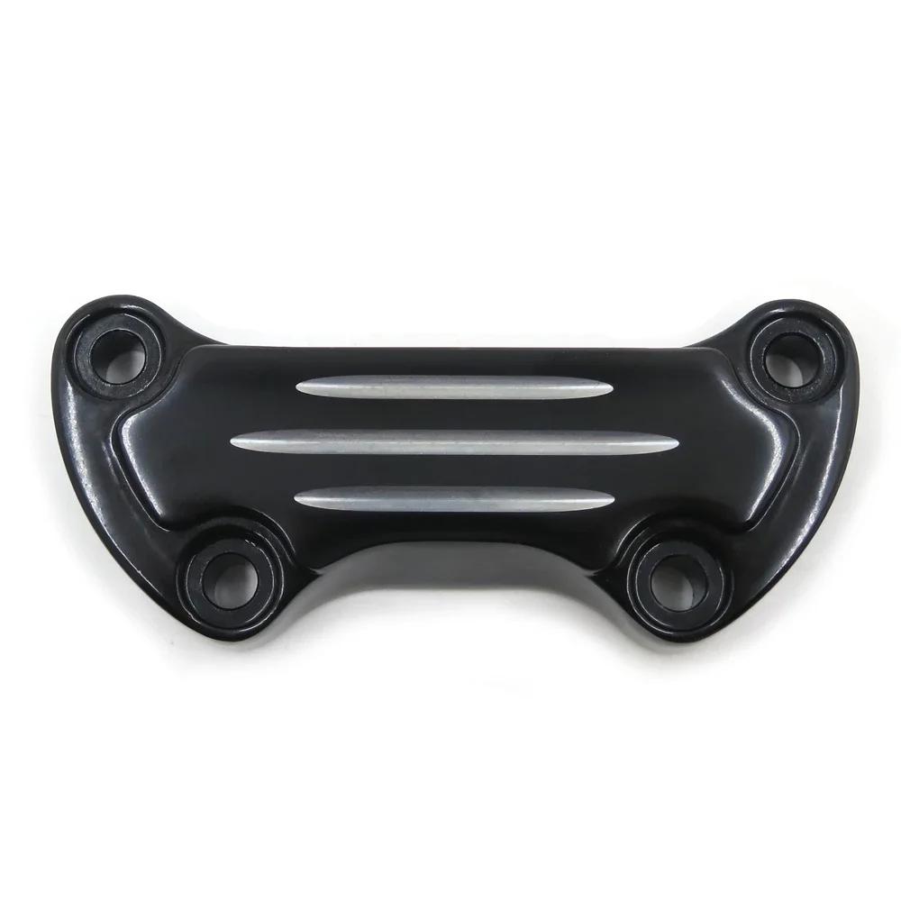 Motorcycle Pars Scalloped Handlebar Riser Clamp for Harley Davidson Sportster 1200 Low Rider FXRS