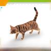 Pvc Orange Cat Grey Cat Model Decor For Home Office Desk And Collectors Display