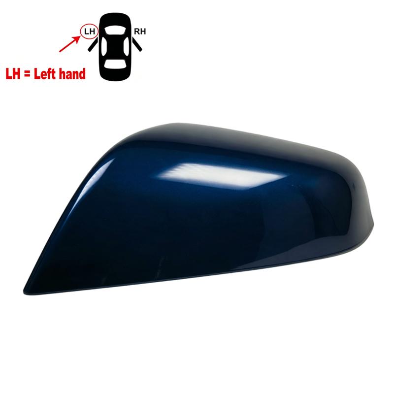 Rearview Mirror Cover Housing Cap For Tesla Model S 2012‑2021 Side Rearview Mirror Cover Cap Housing Auto Replacement Part
