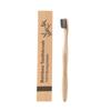 Custom Stock Eco Kraft Bag 12000 Ultra Soft Nano Bristles Biodegradable Calabash Grip Bamboo Toothbrush Nano Toothbrush