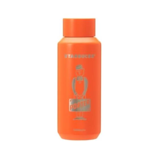 Starbucks Starbucks PORTER Recycled Stainless Steel Bottle Matte Orange 355ml Porter Collaboration Orange 355ml