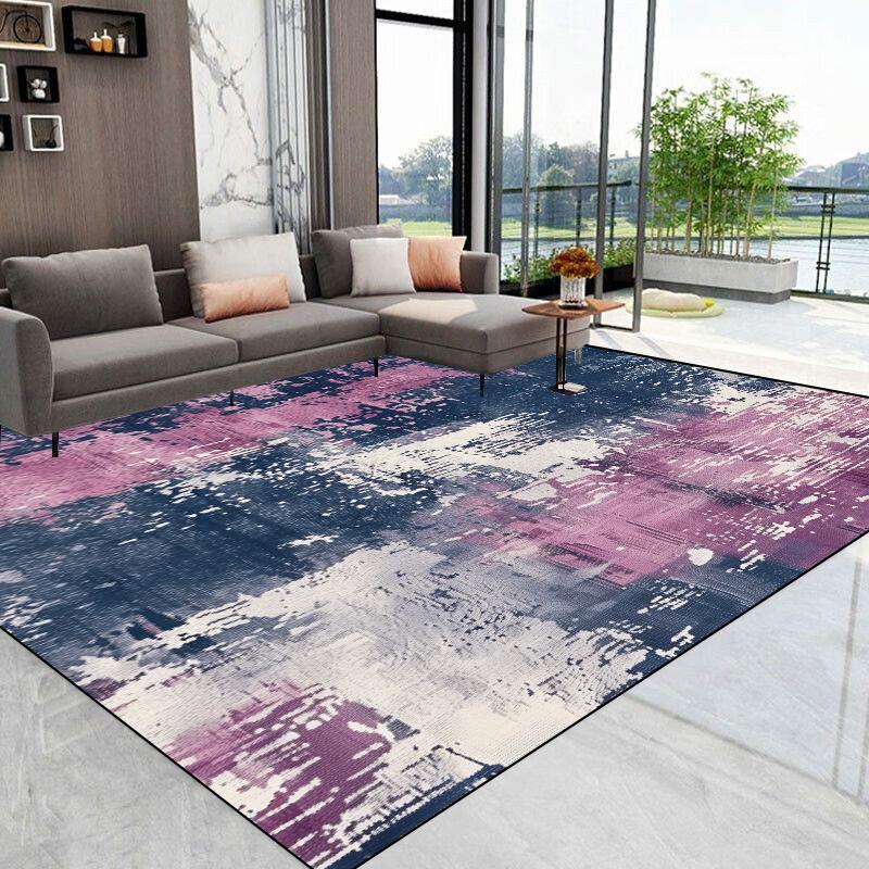 

Modern Light Luxury Carpet Large Living Room Sofa Non-slip Rug Washable Corridor Balcony Decoration Rug Children s Bedroom Mat 60x90cm