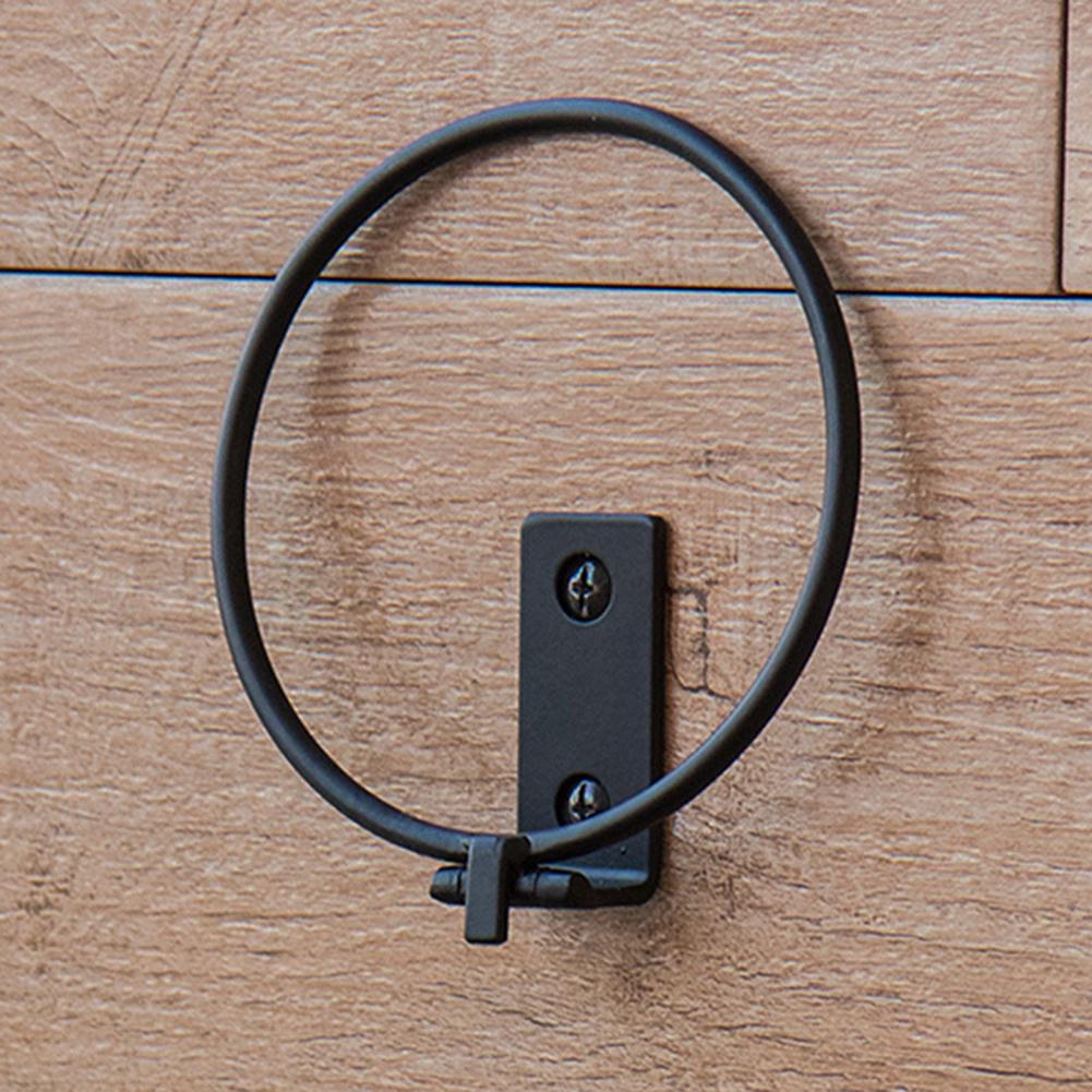 3 Pcs Wall Mounted Flower Pot Holder Rings Folding Pot Holder Rings for Garden Decoration Small Size