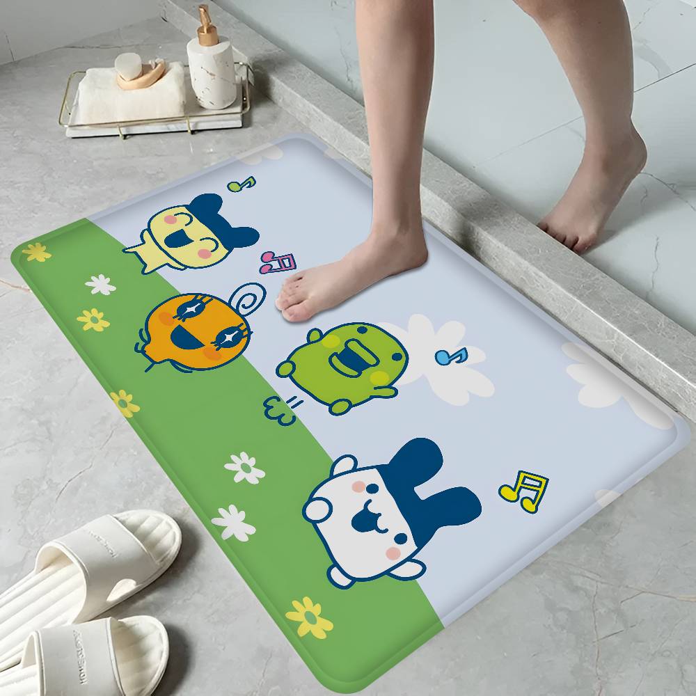 Classic T-Tamagotchi Cute Floor Mat Nordic Style Home Doormat Bathroom-Toilet Mats Bedroom Hotel Decor Mat