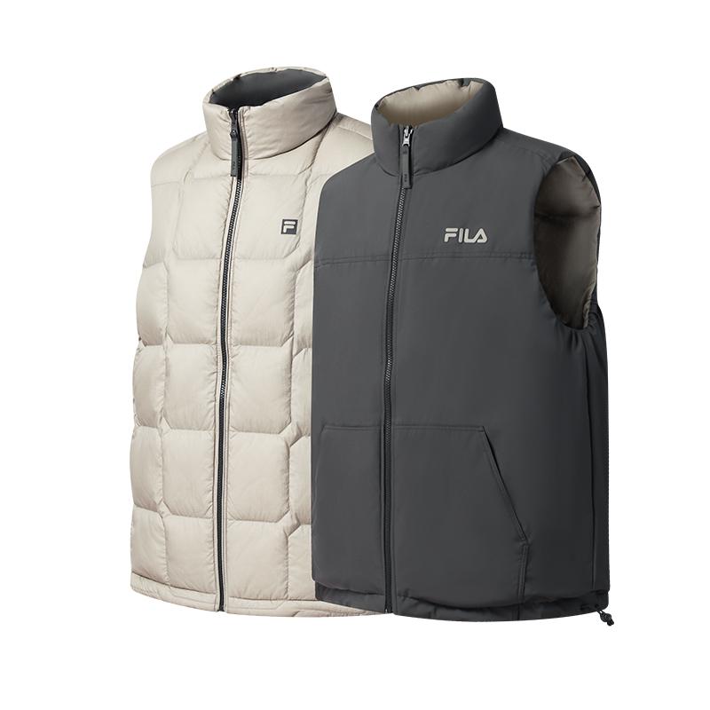 FILA Fitness Down Vest Unisex Hazy A51U541903FBG