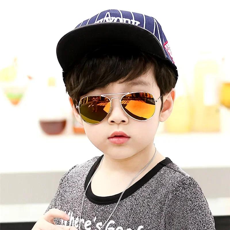 Childrens Sunglasses Fashionable Toad Glasses Baby Metal UV Protection Sunscreen Travel Performance Doll Accessories