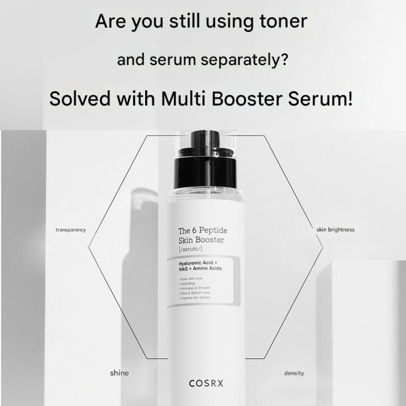 COSRX The 6 Peptide Skin Booster Serum Set (2 × 150ml + 30ml)
