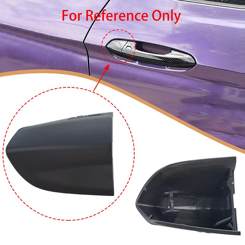 Car Left Driver Side Exterior Door Handle Cover Cap Trim Parts for Ford Mustang 2015 2016 2017 2018   Auto