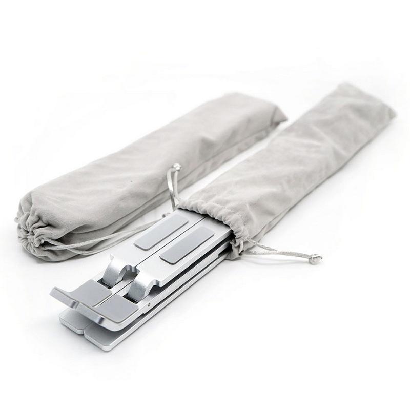 Portable Aluminum Foldable Laptop and Tablet Vertical Stand