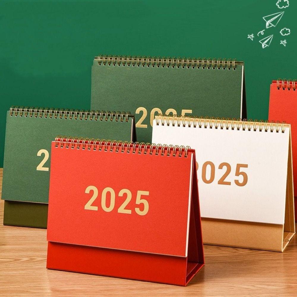 Stable Base 2026 Desktop Calendar Writable Memo Standing Flip Calendar  Time Management