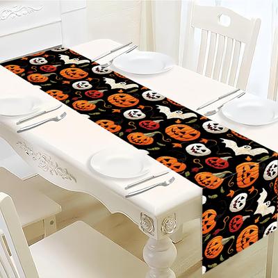 Halloween Tischset Tischdecke Geisterfest Horrorparty Tischdekoration Tischläufer