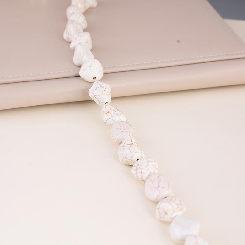 Irregular Turquoise Beads for DIY Bracelets