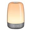 Smart Sunrise Simulation LED Alarm Clock with Colorful Night Light & Timer
