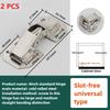 NORMAL Cabinet Hinge 90/150/170 Degree No-Drilling Hole Cupboard Door Hydraulic Hinges Soft Close With Screws Furniture Hardware