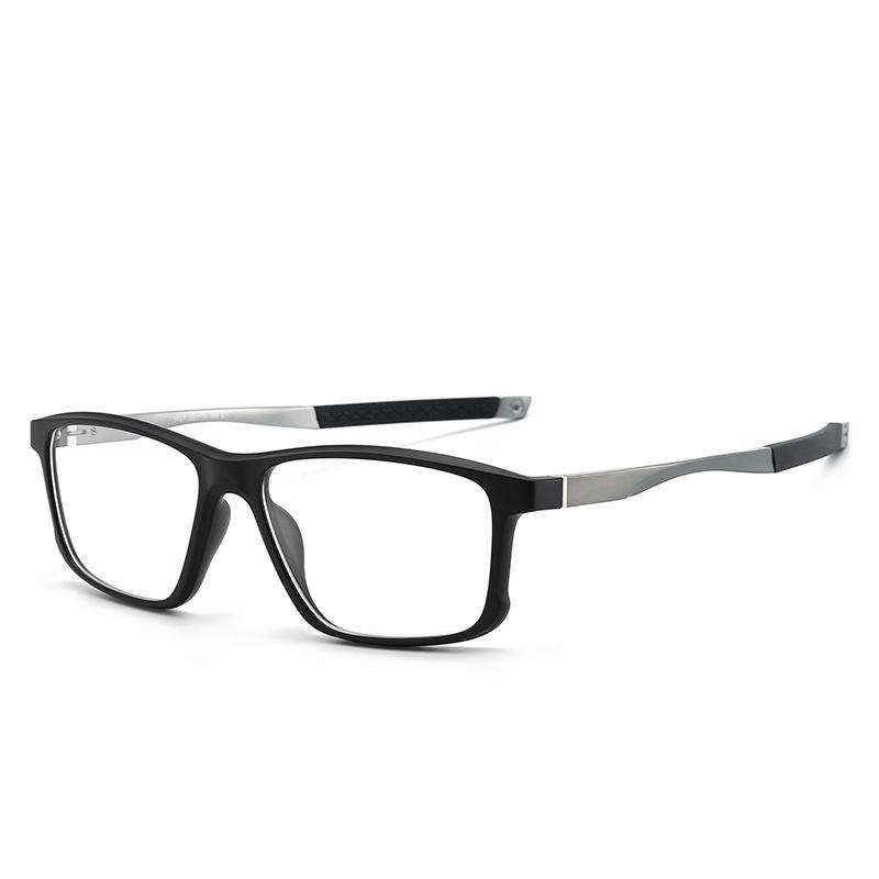 Unisex Ultralight  Sports Blue Light Blocking High Definition Square Reading Glasses Outdoor Clear Prescription Eyeglasses