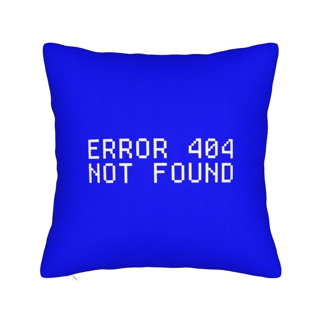 Pillow Case Funny Blue Screen of Death Square Pillow Cover For Wedding Party Home Decor Retro Trendy Pillowcases
