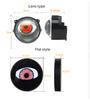 3 Inch Dynamic Devil Eye LED Car Light Headlight Assembly 6 Mode 3D Modified Eagle Eye Light With Remote Modification Kit