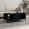 Vidaxl Tavolino da Caffè, Nero, 102X50X40 Cm, Materiale Derivato dal Legno