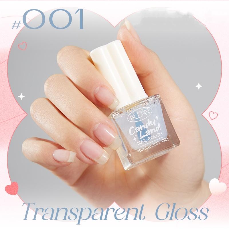 Water-based Nail Polish, No Baking, Long-lasting, Quick-drying, Nude Color, Fine Shiny Nail Polish, Nail Polish