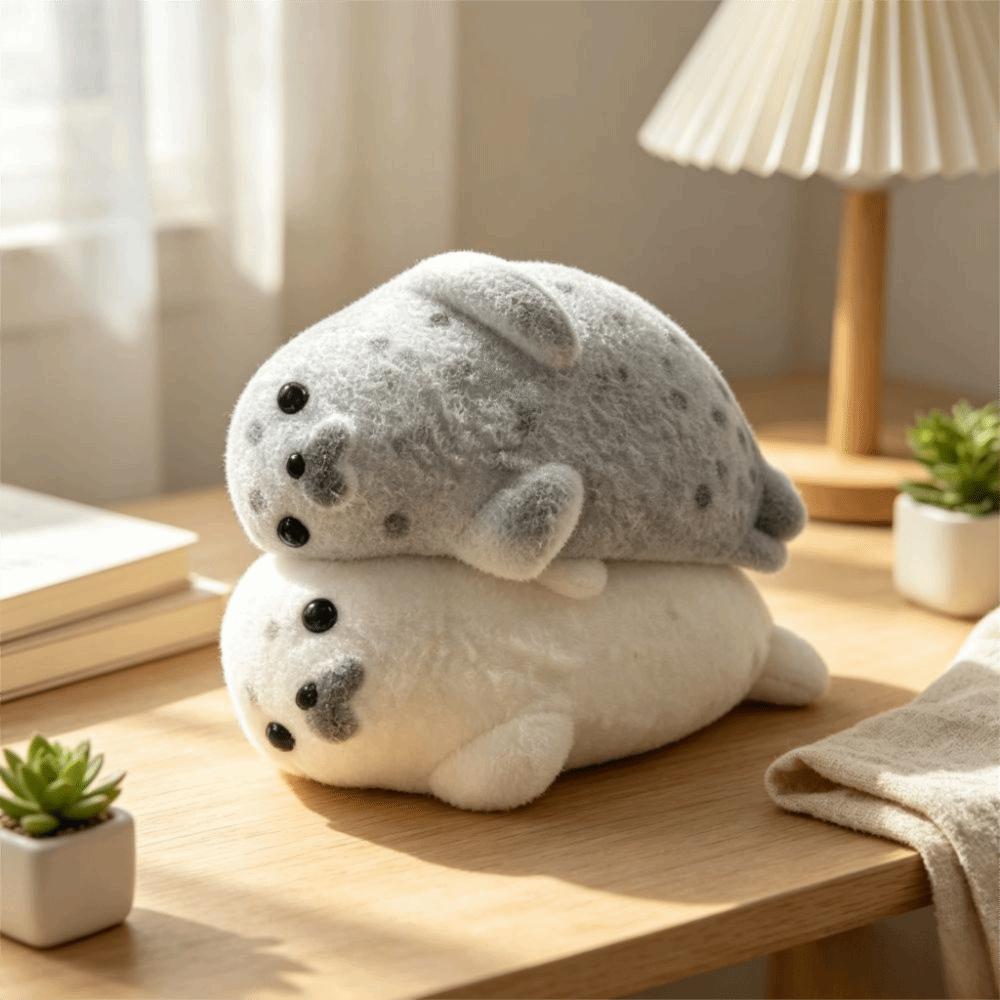 Realistic Seal Reduce Pressure Toys Super Soft Simulation Seal Pinch Toy Reduce Anxiety