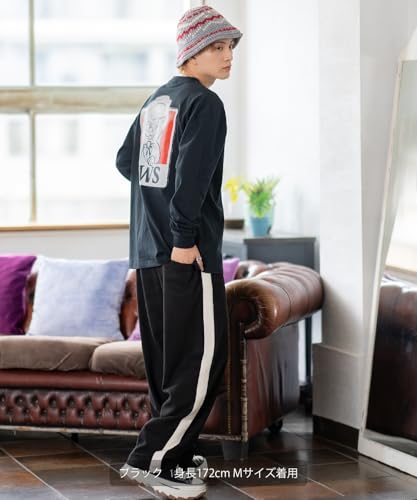 Improves Casual SIDEWAYSTANCE SFC Long Sleeve T-Shirt, Men's, Black