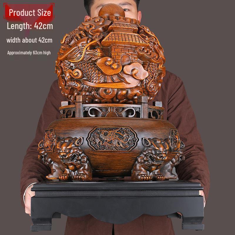 Large Qiankun Ding Ornament: Bestselling Home & Office Decor, Perfect for Housewarming or Company Gifts