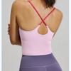 Breathable Sports Bra Shockproof Crop Top Anti-sweat Fitness Top Women Seamless Yoga Bra Sport Vest Gym Workout Top