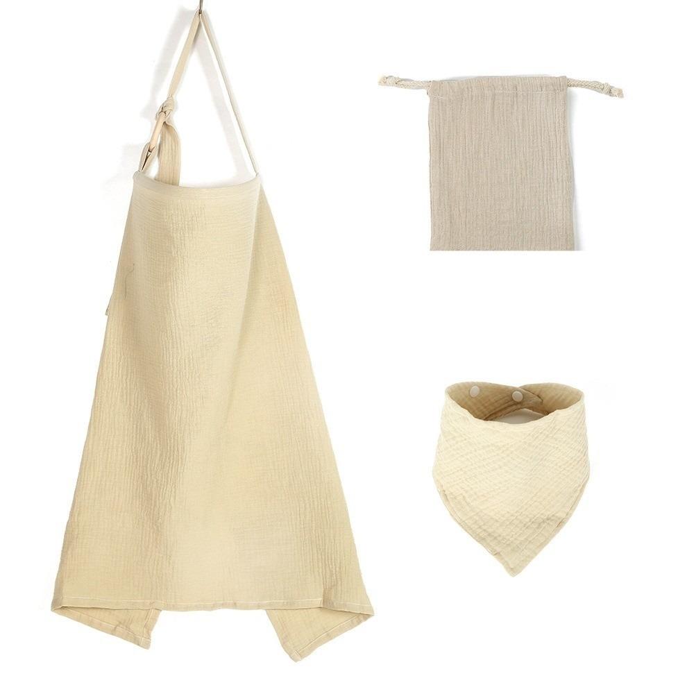 

3 шт. Хлопковый шаль для кормления грудью, регулируемая одежда для кормления ребенка, комплект накидок для кормления, для беременных женщин хаки