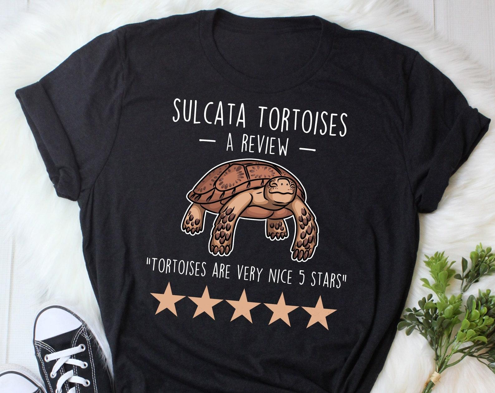 Sulcata Tortoise Shirt, , , Pet Reptile Tshirt, Turtle Lover Gift, Funny Animal Meme T-Shirt, Cute Tee, Tops, Mom Dad, Herpetologist 120
