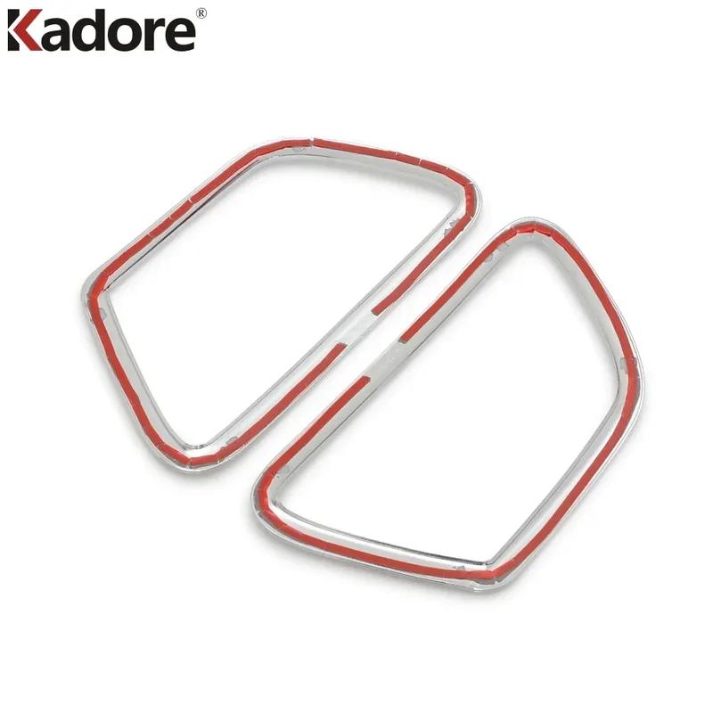 Front Fog Light Lamp Cover Trim For Ford Ecosport 2013 2014 2015 2016 Chrome Car Head Foglight Foglamp Bezel Trims Accessories