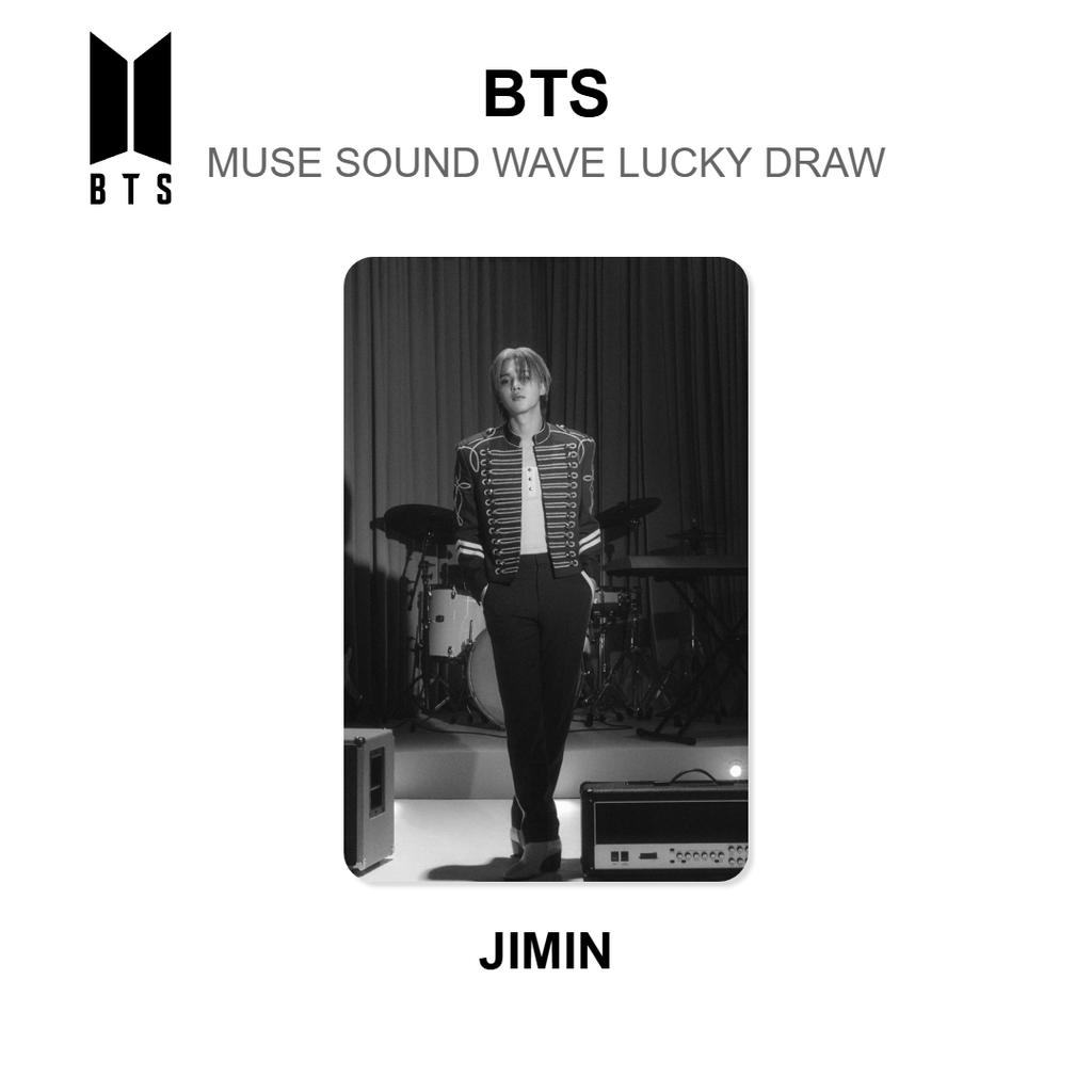 BTS MUSE SOUND WAVE LUCKY DRAW Official Photocard