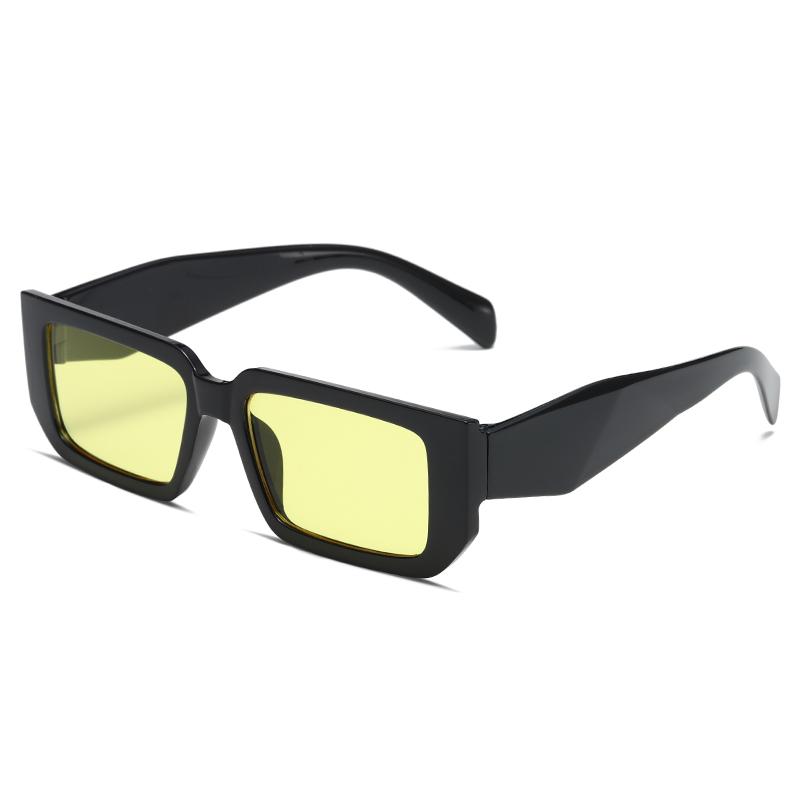 New Small Square Frame Fashion Sunglasses Women's High-end Sense Travel Sunscreen Light Luxury Personality Sunglasses UV400