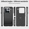 MOFI JK TPU Series-1 For Xiaomi 15 Pro Case Carbon Fiber Texture TPU Soft Phone Cover