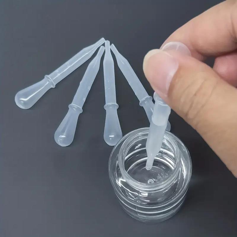 5/10Pcs Plastic Disposable Pipette Transfer Graduated Pipettes Liquid Dropper For Ear Eye Essential Oils Alcohol Paint Lab