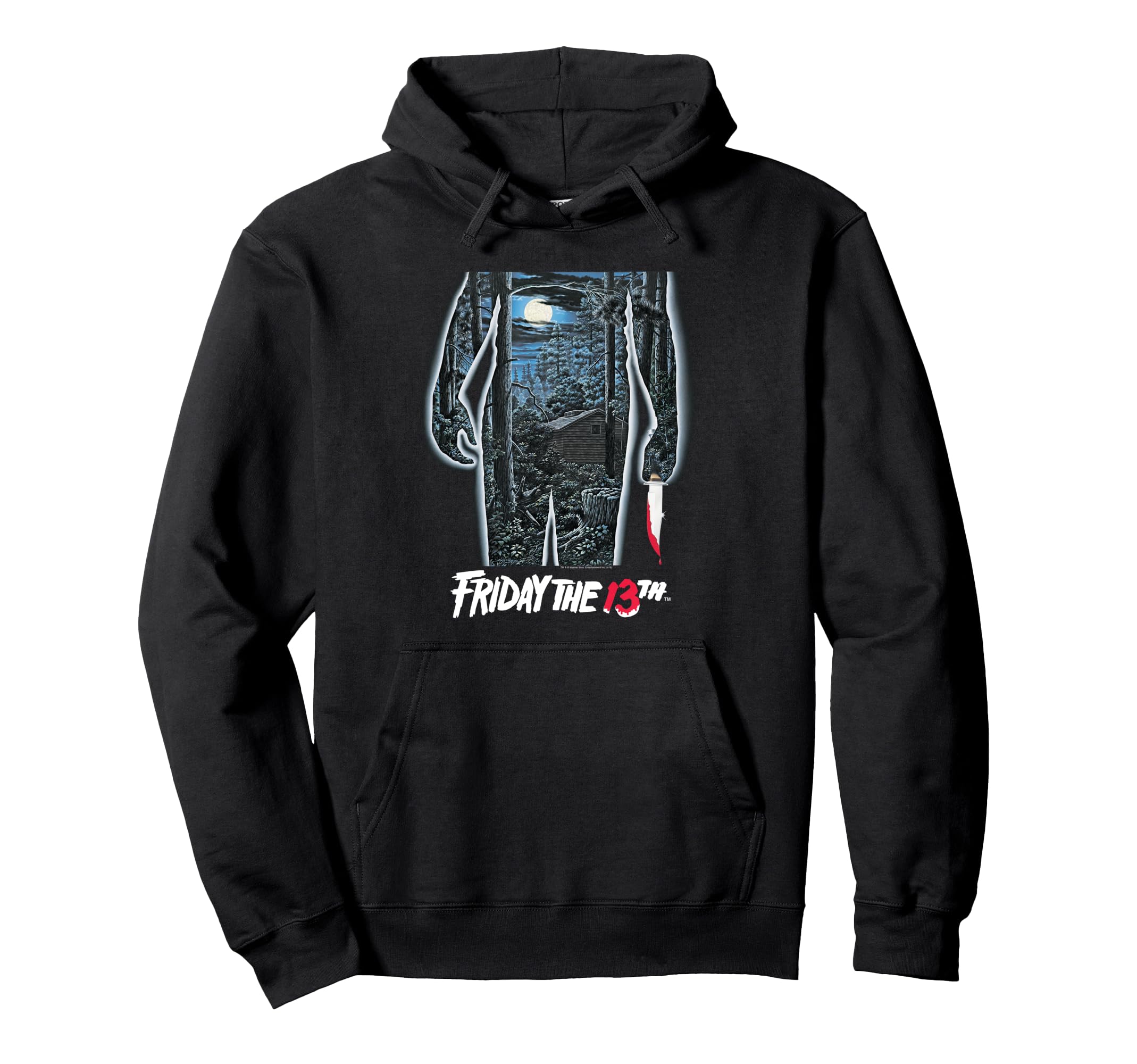 Friday the 13th Original Poster Adult Hoodie