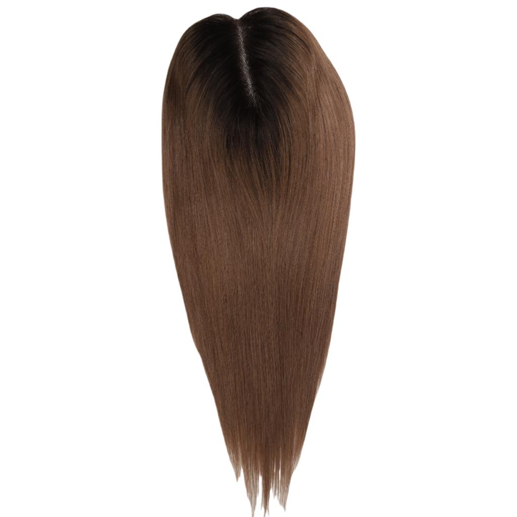 Für Swiss Lace Unsichtbare Clip-Ins für Damen Natürliche Haarteile und Topper Linderung bei leichtem Haarausfall mit natürlichem Volumen-Pony