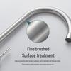 LINDONG 304 Stainless Steel High Arc Pull-Out Kitchen Faucet